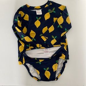 Hanna Andersson Swim Suit Two Piece size 2T